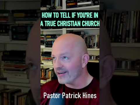 How to Tell if You're in a True Christian Church - Pastor Patrick Hines Christian Podcast #shorts