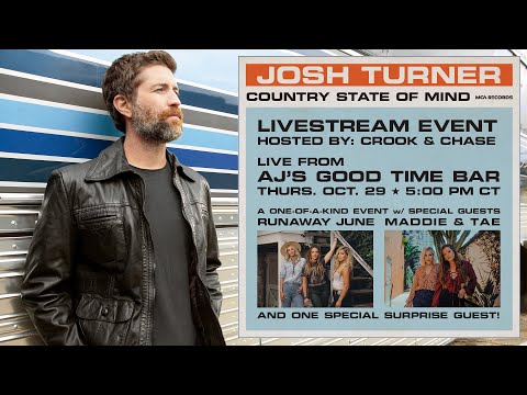 Josh Turner – ‘Country State Of Mind’ Livestream