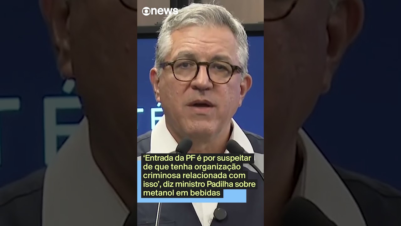 Ministro da Saúde diz que há suspeita de organização criminosa por trás de contaminação de bebidas