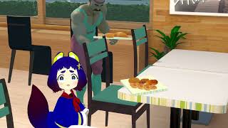 【VRChat】椅子が引けないこんちゃん