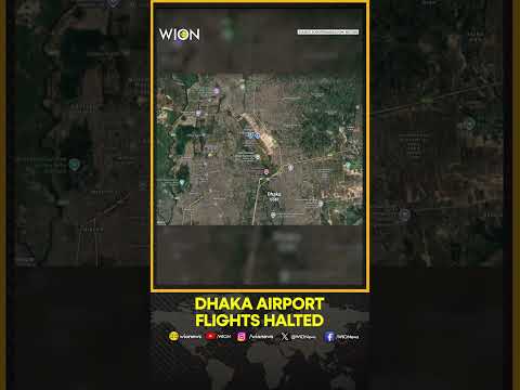 Flights Suspended at Dhaka Airport Due to Fire in Cargo Terminal | WION Shorts