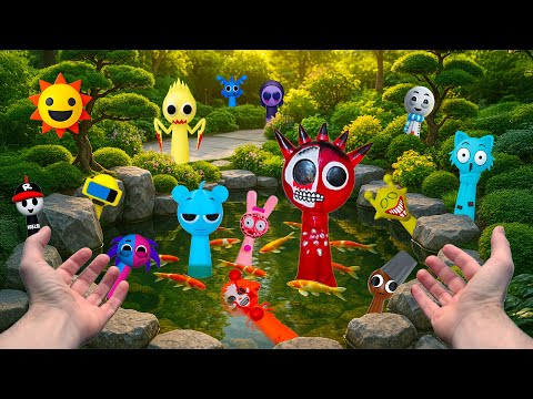 😱 All the Sprunki Were in the Pond! What Happened Next Shocked Me!