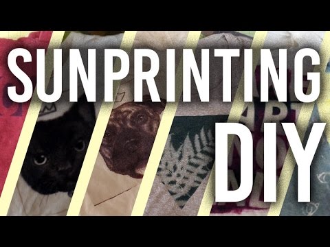 How to Sun Print : DIY - UCTW7dAiZghXtmE_ZEbDtg3g