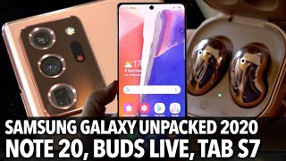 Vido-Test : J'ai dcouvert le Samsung Galaxy Note 20 en avant premire !