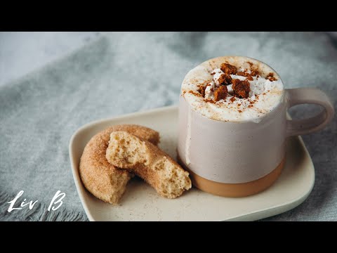 Gingersnap Latte & Cinnamon Sugar Donuts