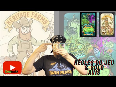 Heritage Farms/Monster Mash Up - Règles du Jeu & du Solo +Avis -  Galen's Games