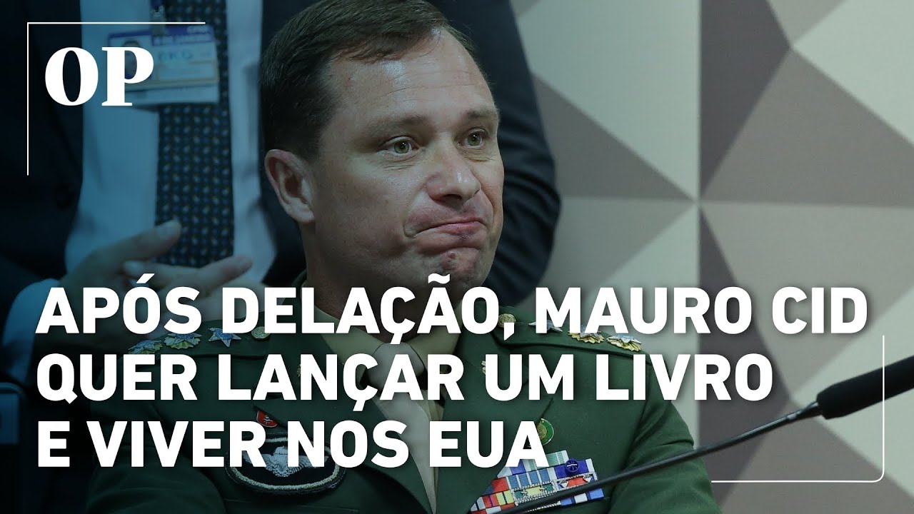 Após delação premiada Mauro Cid que lançar um livro e avalia viver nos EUA