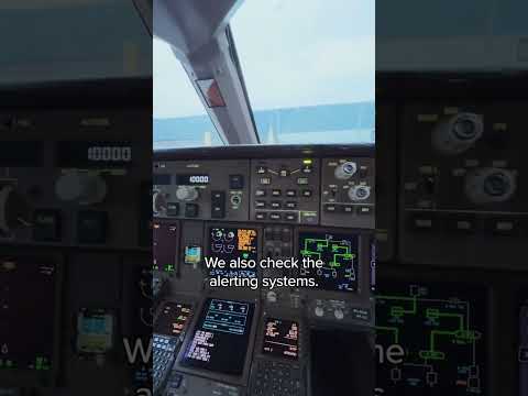 Get ready with our pilot Anouk 👩‍✈️🛫 #KLM #Cockpit #Pilot