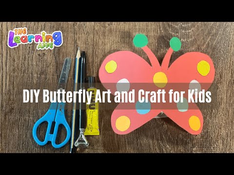 | DIY Butterfly Art and Craft  | TheLearningApps.com