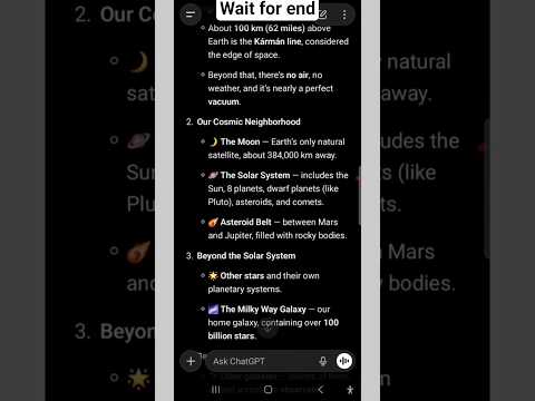 What's there beyond the universe?? #chatgpt #shorts