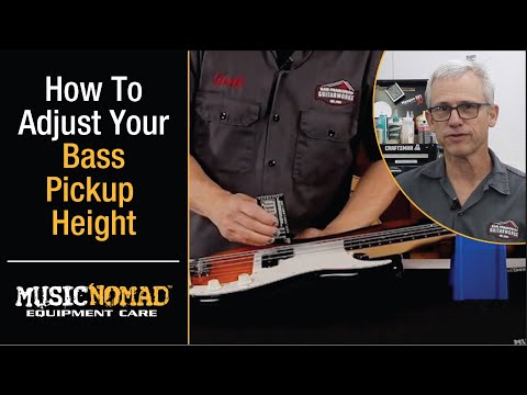 How to Adjust (set) Your Pickup Height on Your Bass Guitar