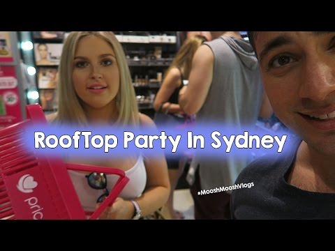 Rooftop Party In Sydney | MooshMooshVlogs