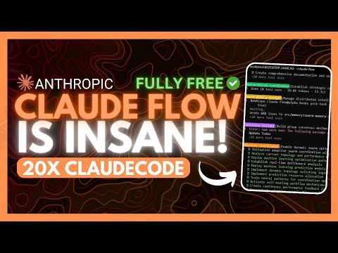 Claude Flow: Hive-Mind Intelligence! Supercharge YOUR CLAUDE CODE! 20x BETTER!
