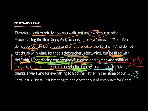 Sing! Sing! Sing! — To Each Other and the Lord: Ephesians 5:15–21, Part 5