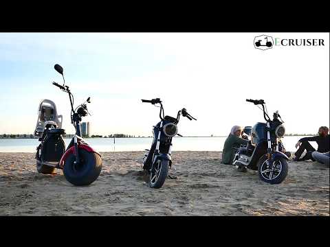 Ecruiser elektrische scooters - E scooters - E Bike - Actieradius max: 180 km!