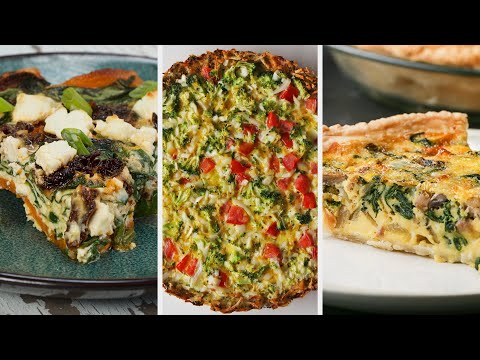 5 Delicious Quiches for brunch!