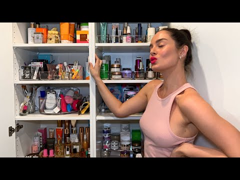 Moving to LA Vlog: setting up my Beauty Cupboard \ Chloe Morello