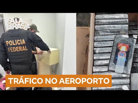 PF prende quadrilha que introduzia drogas em bagagens de passageiros que iam do Brasil para a Europa