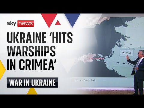 War in Ukraine: Russia launches 57 airstrikes on Kyiv and Lviv as Ukraine targets Crimea