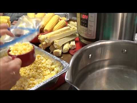 Absolute Easiest Way to Freeze Fresh Sweet Corn Off the Cob - 16 Bags of Corn  EASY - UC9gTYxmSL9vdleWEenTfpAg