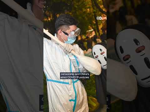 Chinese police clamp down on Halloween celebrations in Shanghai | DW News