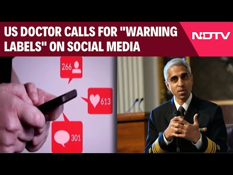 Vivek Murthy | Top US Doctor Calls For "Warning Labels" On Social Media. Here's Why