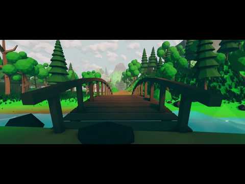 Magical forest | low poly animation