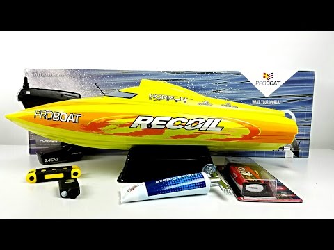 Proboat Recoil 26 RC Boat - Unboxing - Review - Onboard HD Camera! - UCemr5DdVlUMWvh3dW0SvUwQ