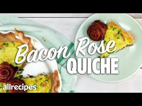 How to Make Bacon Rose Quiche | Breakfast & Brunch Recipes | Allrecipes.com