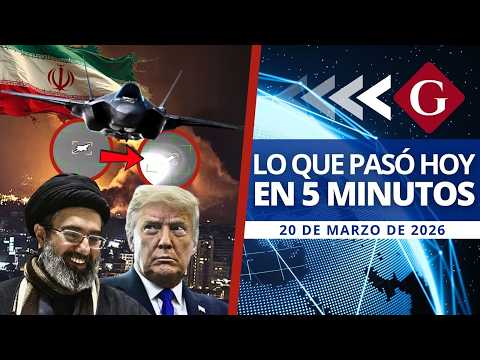 🔵 Noticias 20 marzo: IRÁN IMPACTA PODEROSO AVIÓN F-35 DE EEUU POR PRIMERA VEZ | Noticiero