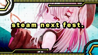 【steamnextフェス】またやってきた新鮮な体験版の数々【 #インディーゲーム  / Vtuber / 朱羽美寧 】