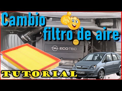 Come Cambiare Il Filtro Dell Aria Dell Opel Meriva Opel Meriva