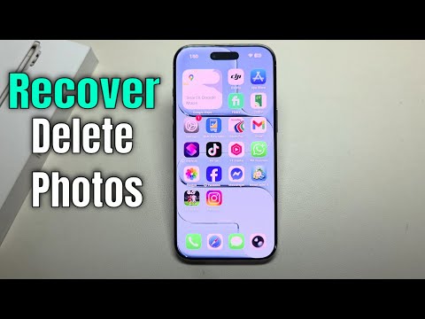 iPhone 17 Air: how to recover recently deleted photos iPhone