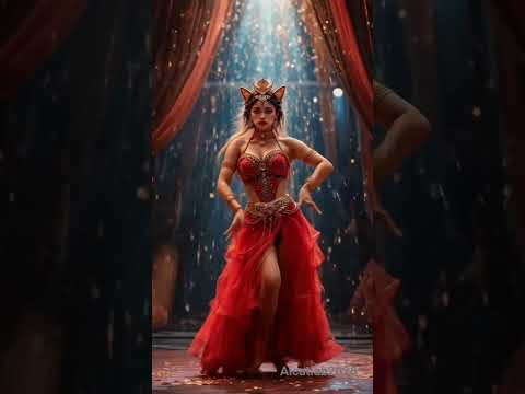 "Bollywood Billi Ka Dance Blast! 💃 Laal Pari Fever" #laalpari #cat #ai#aicatlab2025