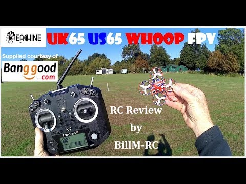 Eachine UK65 US65 Whoop FPV Racing Drone review -  Unboxing, Inspection, Setup & Flight tests - UCLnkWbYHfdiwJEMBBIVFVtw