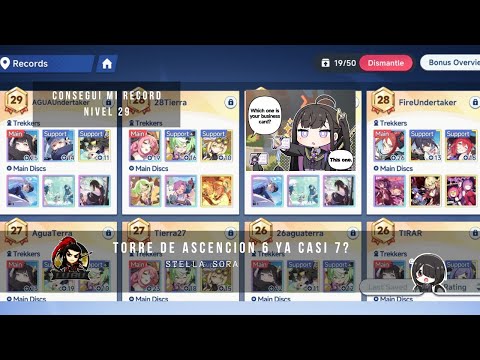 Stella Sora Consegui El Record 29 en Torre 6 Agua Aquí les Muestro