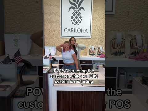 When the system needs a minute but we promise to keep our customers engaged.🕺🪩 #retailworker