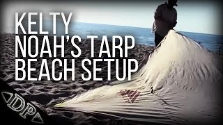 Kelty Noah S Tarp Beach Setup You