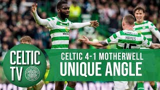 🎥 UNIQUE ANGLE: Edouard free-kick in off the bar! Celtic 4-1 Motherwell