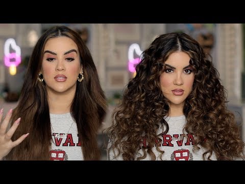 NEW Video Style + Lived In Curly Hair Tutorial
