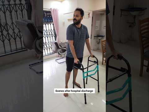 Scene's After Hospital Discharge #comedyshorts #funnyvideo #funnyreels