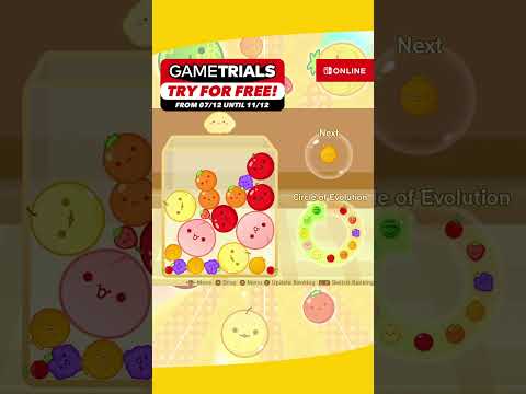 Try Suika Game for free with Game Trials! #Shorts