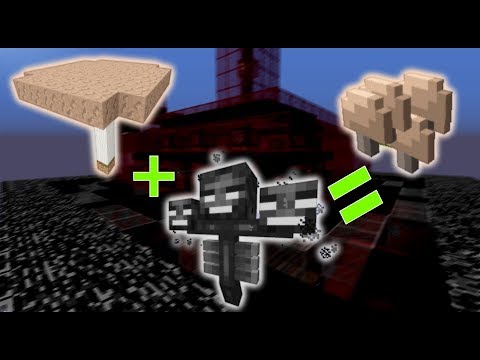 Wither Powered Automatic Brown Mushroom Farm (21,000 Items/hr) | 1.11-1 ...