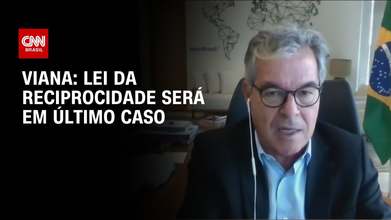 Lei da reciprocidade será em último caso diz presidente da ApexBrasil sobre tarifaço | CNN 360°