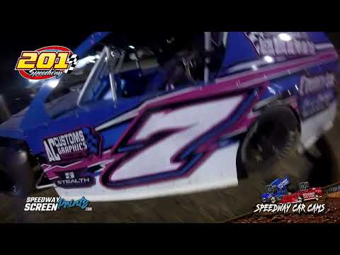 #7 Philly Ball - Sport Mod - 201 Speedway 8-2-25 In-Car-Camera - dirt track racing video image