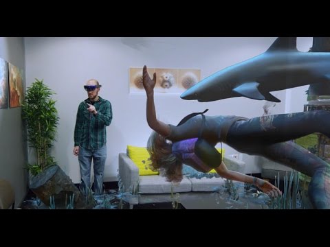 HoloLens developer edition features Skype, games, HoloStudio builder (Tomorrow Daily 322) - UCOmcA3f_RrH6b9NmcNa4tdg