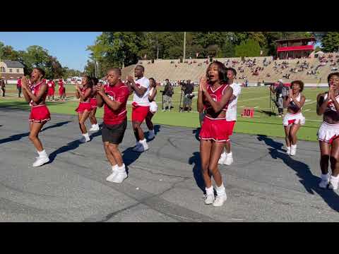 2021 WSSU Homecoming Cheerleaders, High Stepping