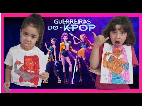 PINTANDO GUERREIRAS K-POP MIRA COM 3 CORES ! quem foi a melhor ?