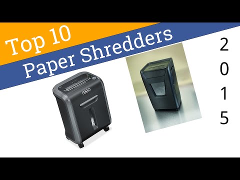 10 Best Paper Shredders 2015 - UCXAHpX2xDhmjqtA-ANgsGmw