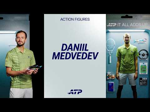 We Turned Daniil Medvedev Into An Action Figure 🎬